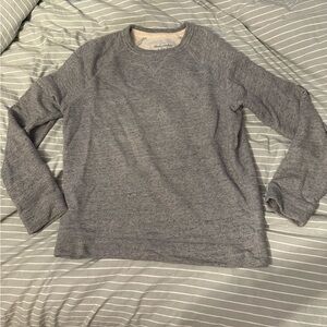 Abercrombie & Fitch Men's Charcoal Crewneck Sweater